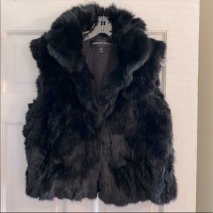 Adrienne Landau Real Fur Vest